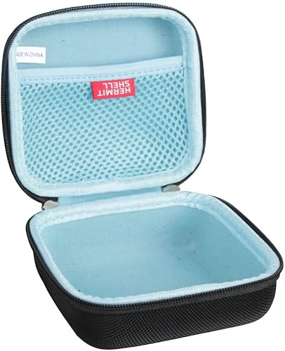 Miniatura 3 de Hermitshell Funda de viaje para impresora de bolsillo Phomemo M02 / Phomemo M02 Pro/Phomemo M02S (negro exterior + interior azul claro) Negro