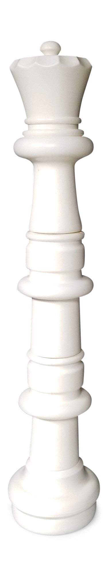 MegaChessIndividual Chess Piece - Queen - 47 inches Tall - White