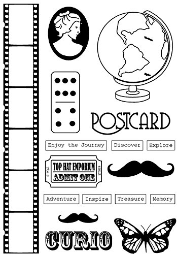 A6 Crafty Impressioni Sarah LuckyStone LS077 Curio...