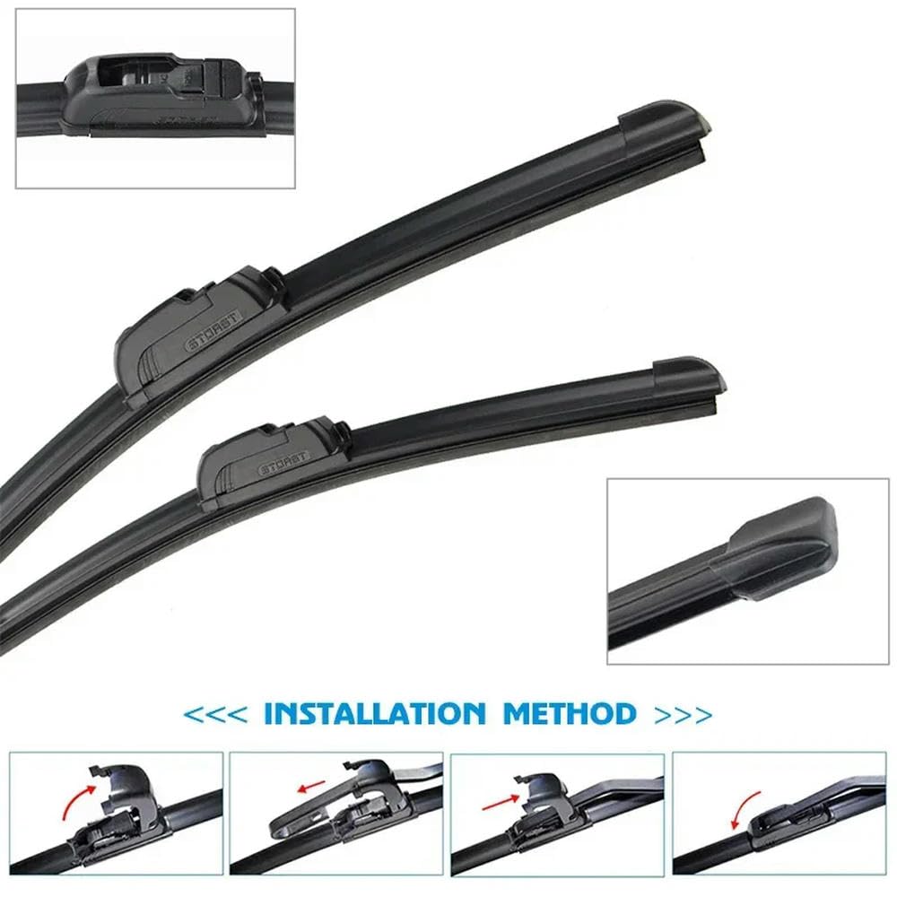Escobillas limpiaparabrisas para Parabrisas Delantero de Lada Priora 2008-2013, 20"+20"