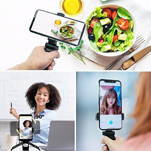 Phone Tripod Mini Tripod Tabletop Small Tripod Desktop Stand Compact Vlog Travel Selfie Stick Handle Grip For Iphone 13, Samsung Smartphone #TOP2