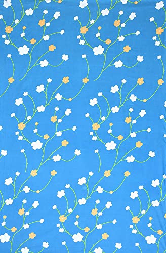 Image of Castiqa Elastic Fitted Supersoft Premium Brushed Cotton 200TC King Size Bedsheets with 2 Pillow Covers (Fits Upto Mattress of 10 Inches) (King (72x78), Blue Orchid)