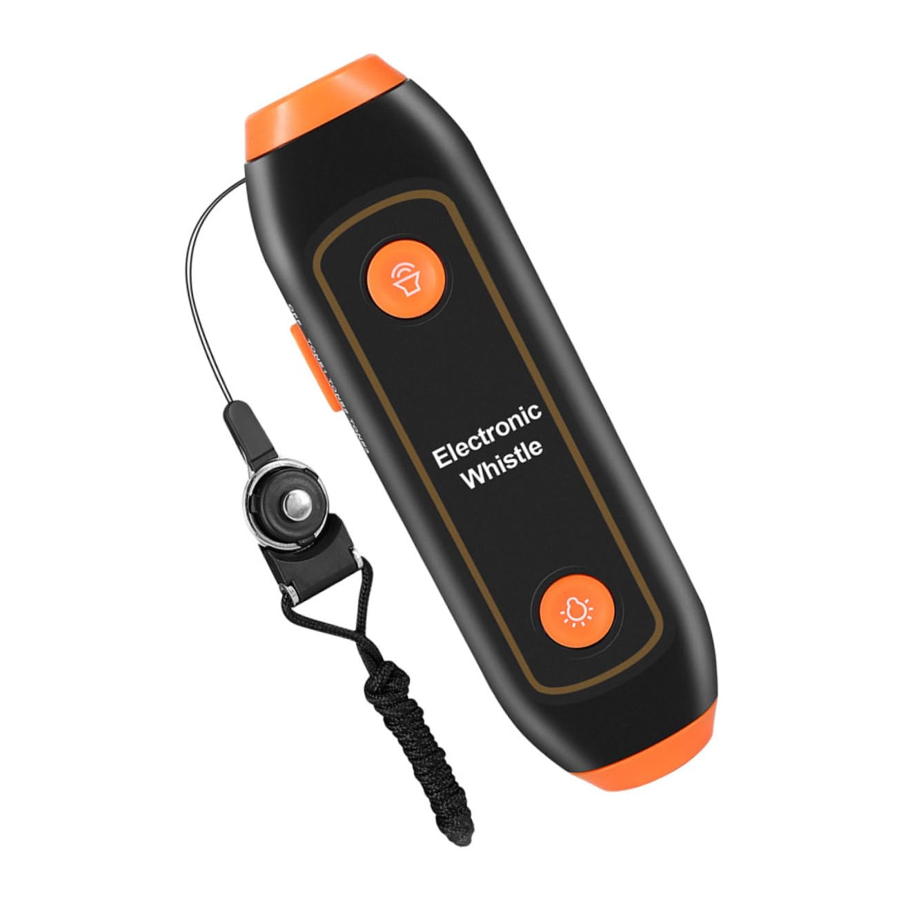 TOYANDONA Sifflet Électronique Multifonction avec Tonalités et Lampe Sos Sifflet à Main Puissant pour Entraîneurs Enseignants et Activités de Plein Air avec Lanière Rouge sans Batterie