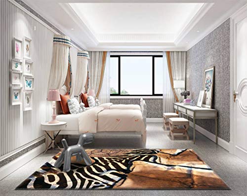 Zalahm Home Area Runner Rug Pad African Animal Skins Thickened Non Slip Mats Doormat Entry Rug Floor Carpet For Living Room Indoor Outdoor Throw Rugs thumb #1