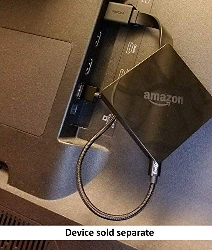 fireCable Wireless Power Adapter for Firestick4kmaxx 2024 | Powers Fire Stick from TV | Eliminating AC Outlet Decluttering Messy TV Cords