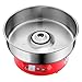 Clevr Compact Commercial Cotton Candy Machine Party Candy Floss Maker Red