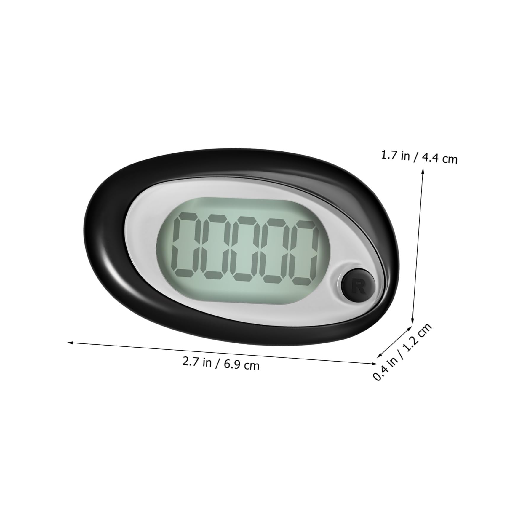 BESPORTBLE Podomètre De Marche Compteur De Pas Portable Petits Podomètres Compteur De Pas De Jogging EUR De Pas De Marche De Remise en Forme De