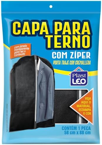 Porta Terno com Zíper (88x58cm),(Ref.: 936)