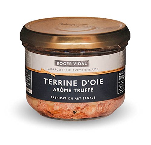 Roger Vidal - Pastete Gans mit Trüffelsaft (Terrine d'Oie arôme Truffé) 180 g Cover
