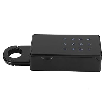 Key Lock Box, Durable Key Storage Case Zinc Alloy Security System APP Control Password Padlock Key Storage Box, School Office for Home Hotel