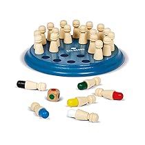 Dal Negro – Cromosfida, gioco di memoria colorato con dado in legno adatto ai bambini dai 6 anni in su