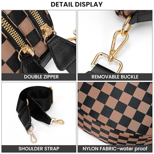 Spacious Bum Bags(Brown)+Spacious Bum Bags(Black)4