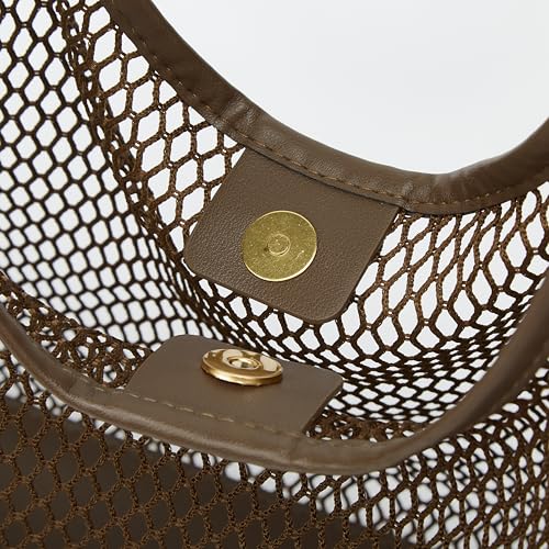 Bolso Hobo Grande de Malla para Mujer miniatura 6