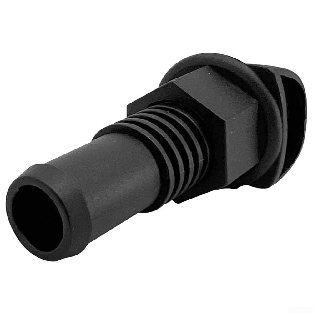 Sfiato per serbatoio carburante marino per barca e yacht compatibile con tubo di diametro interno da 5/8 pollici, struttura in nylon per un uso marino durevole, nessuna foratura richiesta