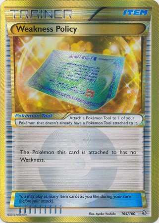 Pokemon Primal Clash Weakness Policy 164 160 Secret Rare | Desertcart Belize