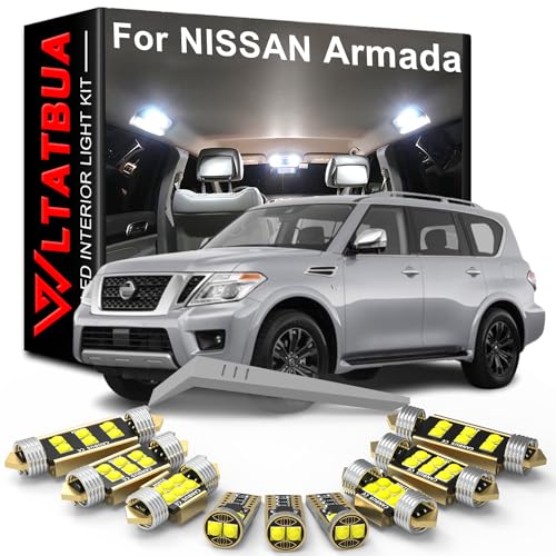 Kit de luces LED interiores para Nissan Armada 2017-2020 miniatura 1