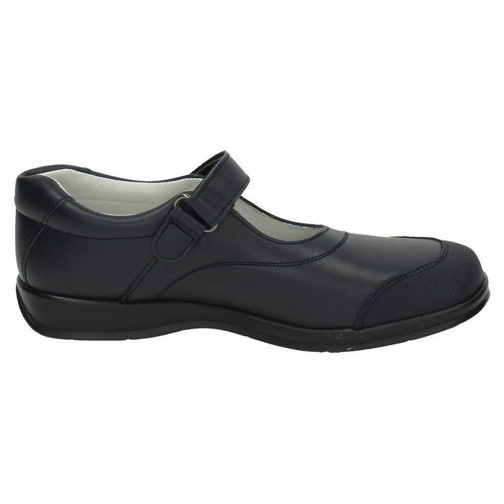 8029P Zapato COLEGIAL Piel NIÑA Zapato COLEGIAL Marino