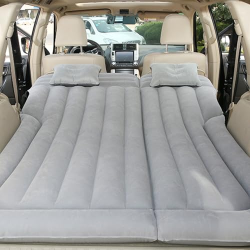 HNZZT Colchón Inflable para Maletero para Mini Countryman R60 F60 One/S/Cooper/JCW 2010-2022 2023 Inflable CocheMaletero Colchon Grueso Cama Hinchable Coche,Grey