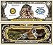 ENDANGERED TIGER MILLION DOLLAR BILL (5 bills)