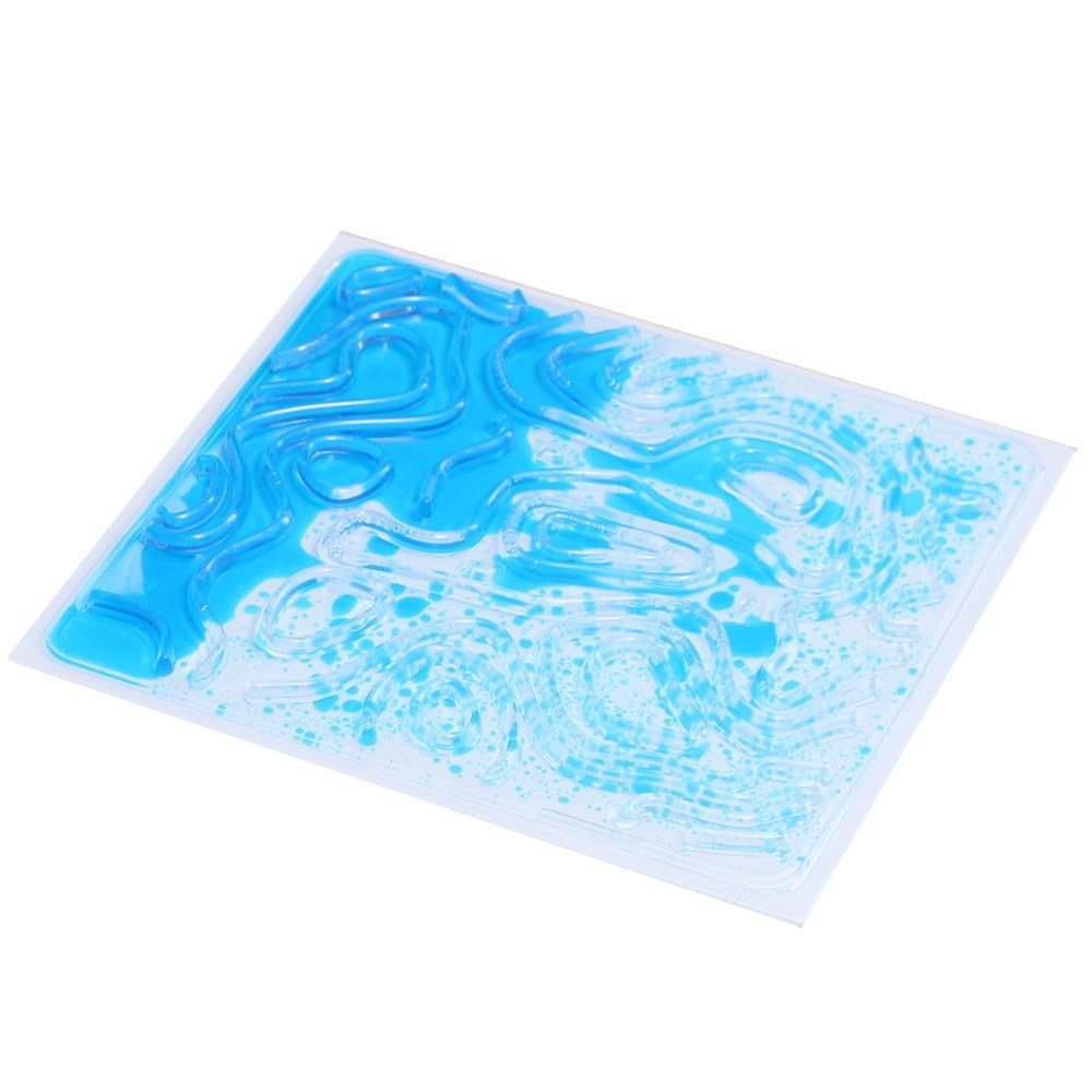 Tappeto sensoriale per bambini incastro, Tappeto liquido 3D