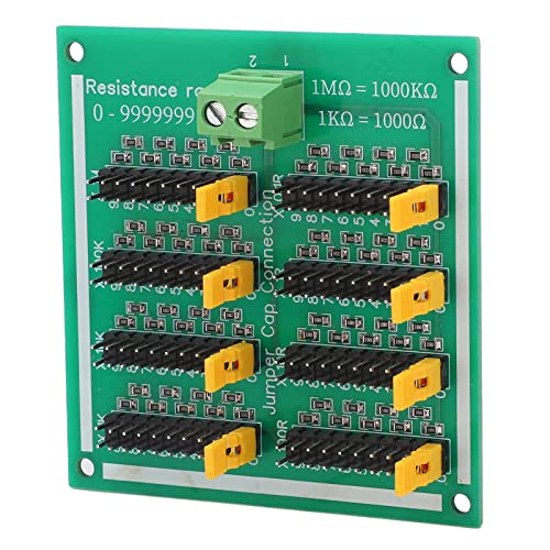 Placa de Resistor SMD Programável 0 a 9999999.9 Ω Com Terminais 220V para Mega PLC Educação Experiên