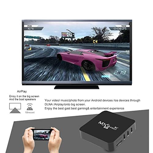 Image of MT-VIKI 4K TV Box 4K Mini PC Box Smart TV Most 10.1 8GB Ram 64GB ROM Support 2.4G /5.0G Dual Wi-Fi TV Box with Remote