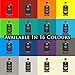 Car Gods Iris Custom Color Black 3-in-1 Polish Wax Color Restorer & Scratch Remover, 16 Colors Available, 17 Fl Oz