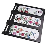 Solution efficace pour préserver votre intimité au bureau : cet écran décoratif offre une séparation discrète, vous aidant à mieux vous concentrer en réduisant les distractions dans votre espace de travail. ornement de bureau en acrylique, mini-paravent pliable pour table