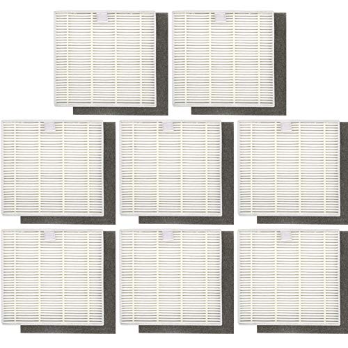 BettaWell 8-Pack Replacement High Efficiency Filter & Sponge Filter Kit Compatible with ILIFE V8s Robotic Mop&Vacuum Cleaner