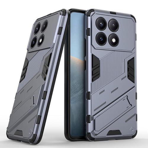 SEAHAI Case for Xiaomi POCO F6 Pro 5G, Ultra-thin Protective Silicone TPU Shockproof Hybrid Hard PC Back Phone Cover