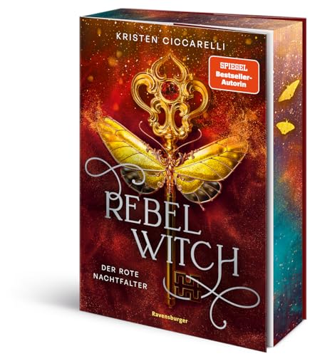 Rebel Witch. Der rote Nachtfalter, Band 2 (Knisternde New-Adult-Romantasy - Limitierte Auflage mit Farbschnitt) (Der rote Nachtfalter, 2)