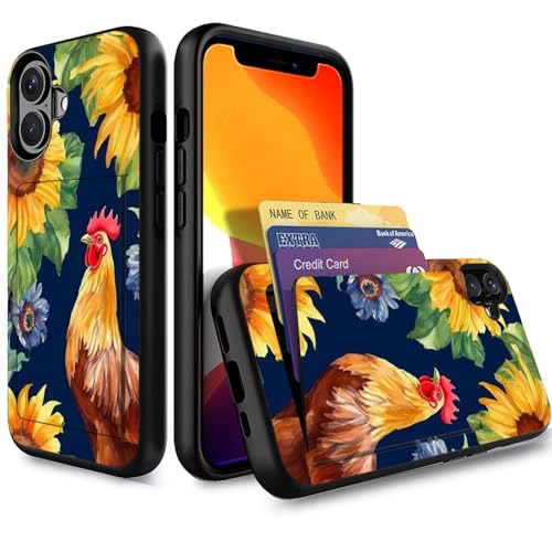 Étui portefeuille iPhone 17 coque de protection antichoc double couche 6.3