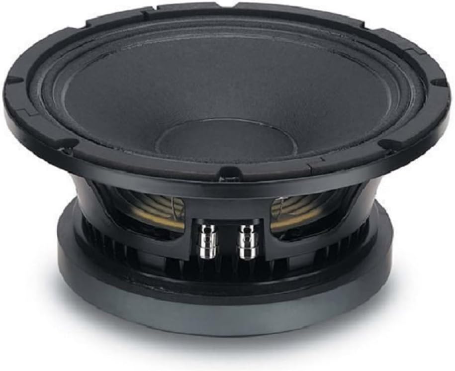 Eighteen Sound 18 10MB600-8 10-inch Woofer Mid Bass Transducer Compact 2-Way Reflex Enclosure Midbass Driver 8 Ohms