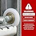 Terpheety Nylon Garage Door Rollers 10 Pack - 2