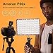 Aputure Amaran P60x 60W Output Bi-Color Lensed LED Panel Video Light 5070+ lux, CRI 95+, TLCI 97+, Color Temperature 3200K~6500K, APP Control & 4 Built-in Lighting FX, Softbox, Carring Case