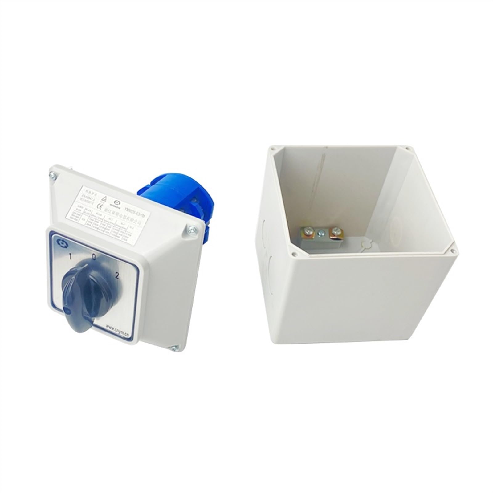 YMW26 LW26-63/4M Commutatore Cam Switch 63A 4 Poli Posizione Opzionale Custodia Impermeabile Interruttori Elettrici(01)