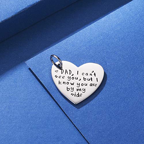 CJ&M Personalised Wedding & Memorial Jewellery - Loss of Father Rememberance Bouquet Custom Charm3