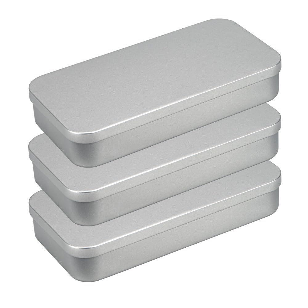 aufbewahrung metall Ideen mit Herz Metall-Boxen mit Scharnier-Deckel | Blech-Kiste | für Kleinteile, Schmuck, auf Reise | 20,3 cm x 10,3 cm x 3,5 cm 2k HS Spray Can Clearcoat (Sheen):Gloss MEL SEM 12 Bad Aufbewahrung mit Stil