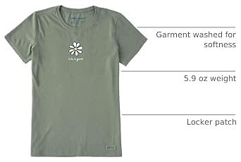 Women's LIG Daisy Short Sleeve Crusher Tee