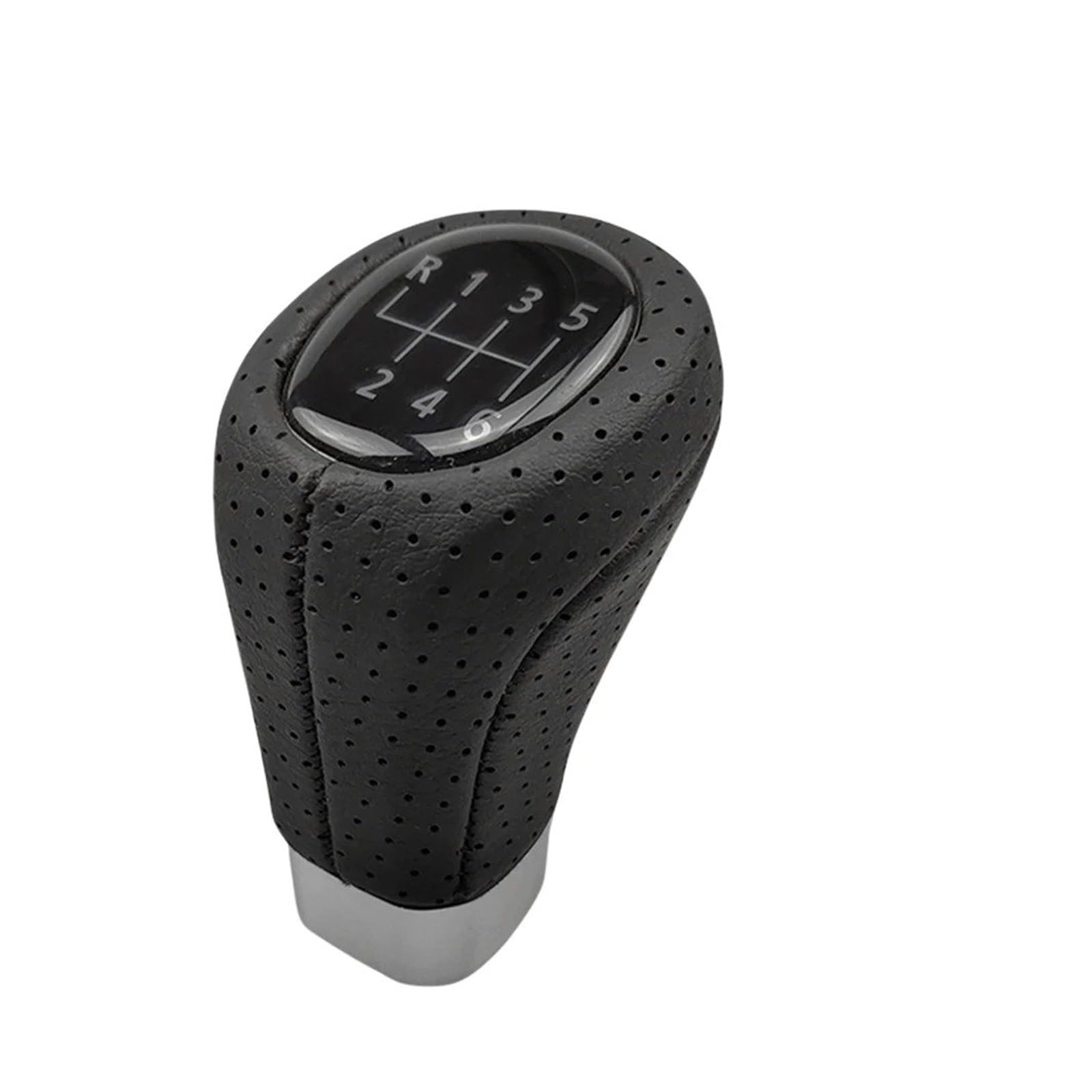 Sauanmnktp 1Pc 6 Speed No Label Gearshift Knob For Bmw E81 E82 E87 E88 Car Gear Shift Knob Head 5 6 Speed Handball Shifter Knobs