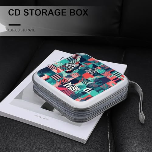 Mallette CD rigide au design artistique pour collection de 40 DVD - 5