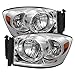 xTune Auto 9022913 Crystal Headlights Chrome/Clear