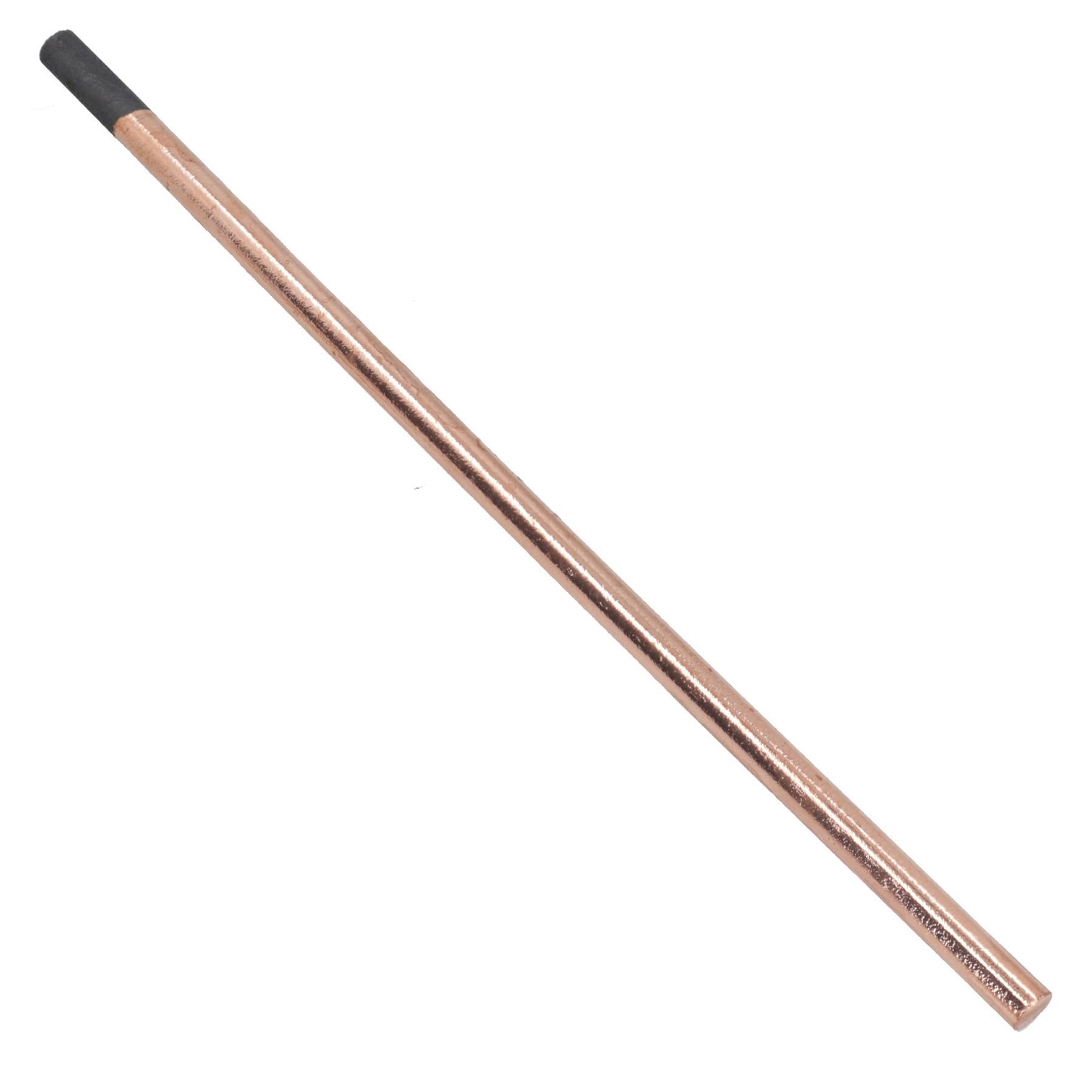 Varillas de electrodos de carbono para corte de aire de arco de soldadura, 10 mm x 305 mm, 50 unidades
