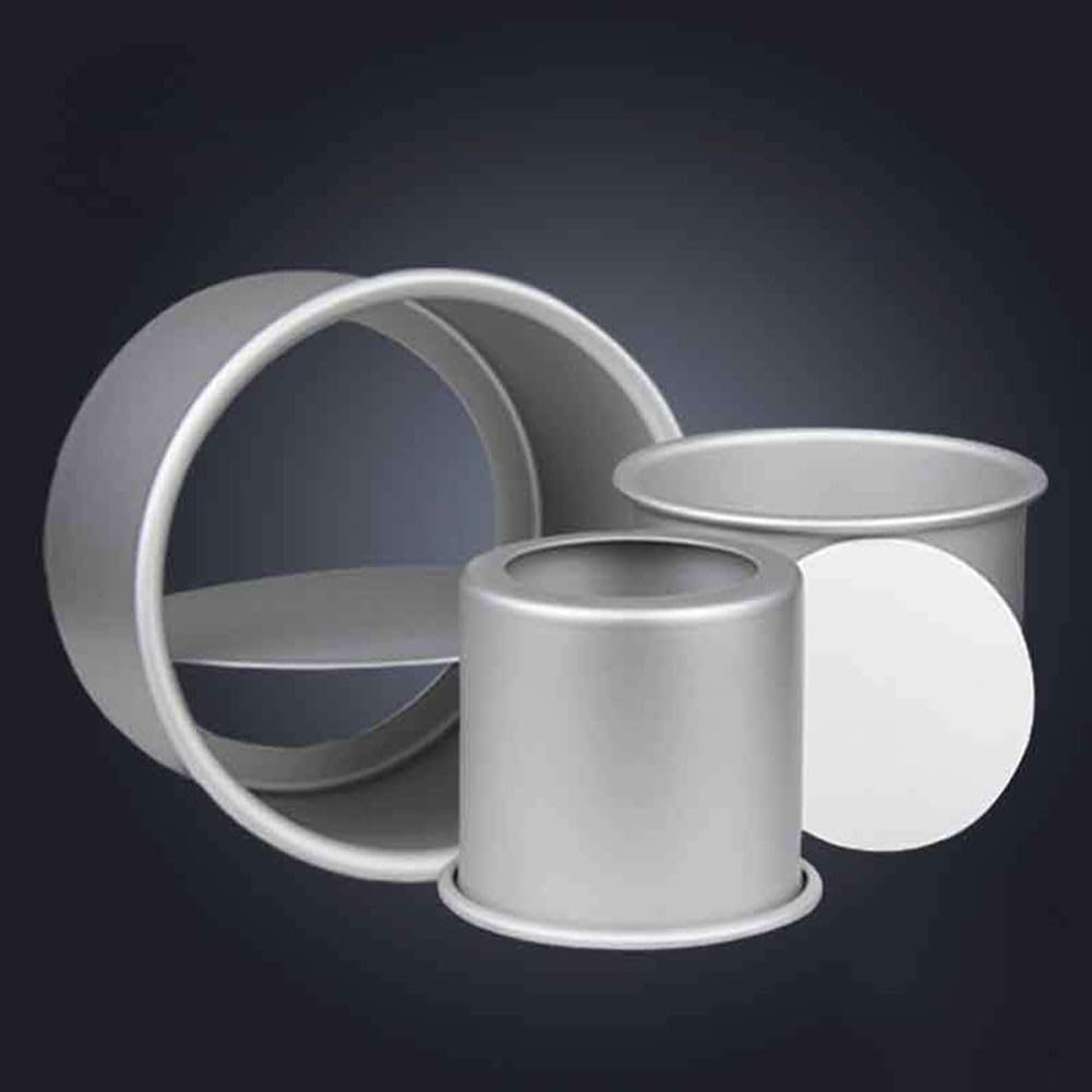 Tiefe Kuchenformen Set Aus Aluminium - Runde Backformen Für Schichtkuchen & Torten