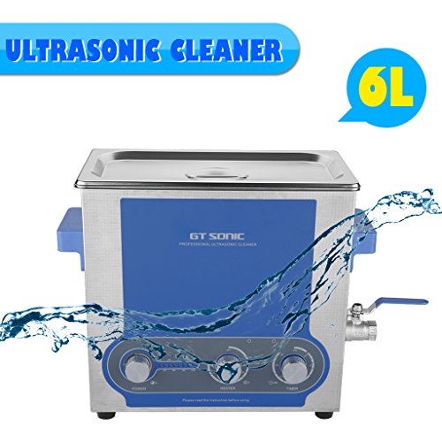 Preisvergleich Produktbild GT Sonic 6L Ultraschallreiniger Ultrasonic Cleaner Edelstahltank Ultraschallreinigungsgerät mit Heizung-Funktion