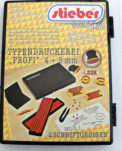 Typedruckerei "Profi" stamp for DIY set-up