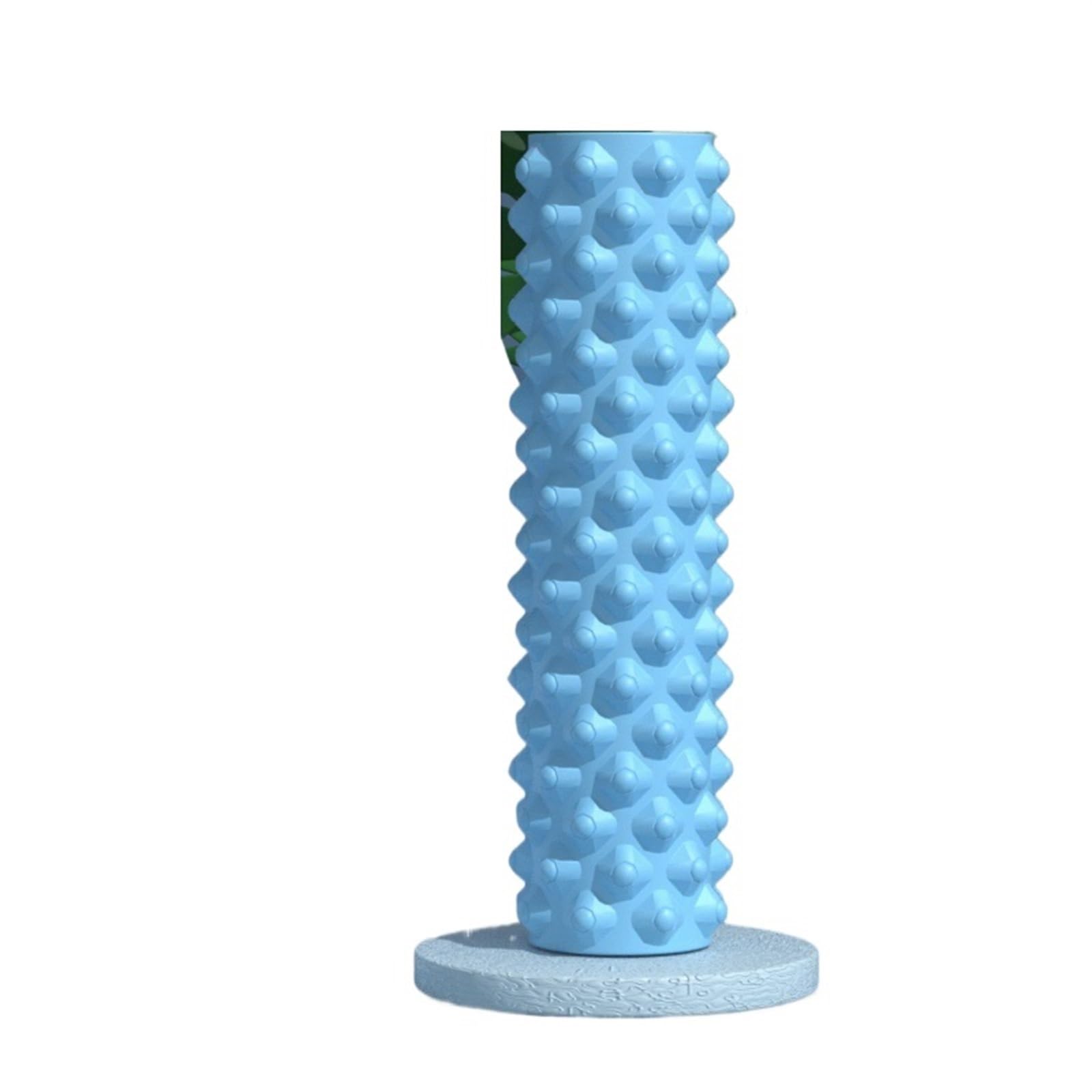 Rodillo de espuma for Yoga, eje de columna, gimnasio, rodillo de masaje muscular, ejercicio, espalda, cintura, muslos, columna vertebral, equipo de Fitness for el hogar Rodillo Masajeador(Blue 45x13cm