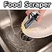 3.07-3.15 Inch Garbage Disposal Scraper, Disposer Tool Strainer Garbage Disposal Plunger,Garbage Disposal Food Scraper/Stopper/Strainer with Kitchen Sink Drain Splash Guard