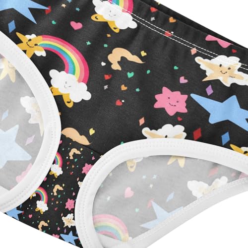 Stars Rainbows Toddler Girls's Underwear 2T 202c18964