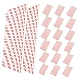 NAMOARLY Autocollants Flèches Rouges Adhésifs 20 Feuilles Étiquettes Directionnelles Rectangulaires Panneaux D'indication Haute Adhérence Marquage Pratique Pour Réparation Et Inspection